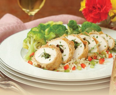 Oven-Baked Chicken Kiev