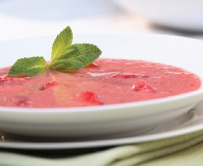 Chilled Strawberry Soup