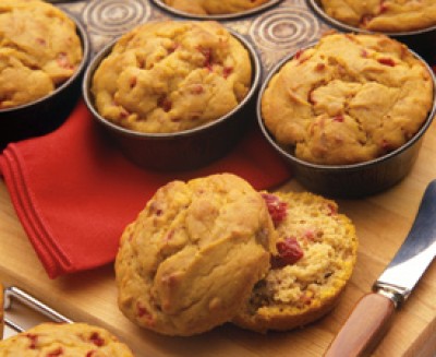 Cranberry Pumpkin Muffins