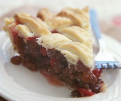 Carol’s Cranberry-Raisin Pie