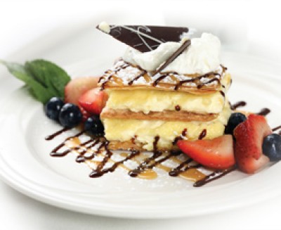 Crème Brûlée Napoleon