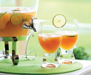 Cantaloupe Maple Lightning Cocktail