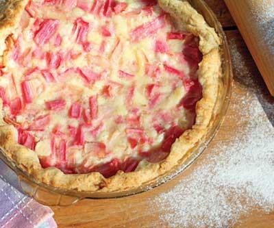 Nina’s Rhubarb Pie